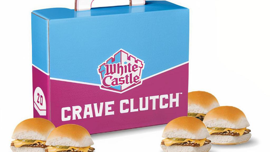 Cheese Slider Crave Clutch® · 20 Cheese Sliders (Choose American, Jalapeno or Smoked Cheddar Cheese)
