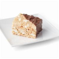 Crispy Marshmallow Bar · 450 calories. Crispy marshmallow bar contains crispy rice puffs mixed with marshmallow cream...