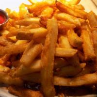 French Fries · Huge portion of fries! Plain, salted or seasoned.