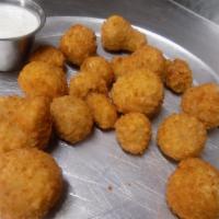 Fried Mushrooms · Fried Mushrooms. 15 Deep Fried and Breaded Mushrooms. With Ranch