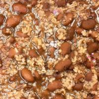 Red Beans & Rice · Served with smoked turkey.
