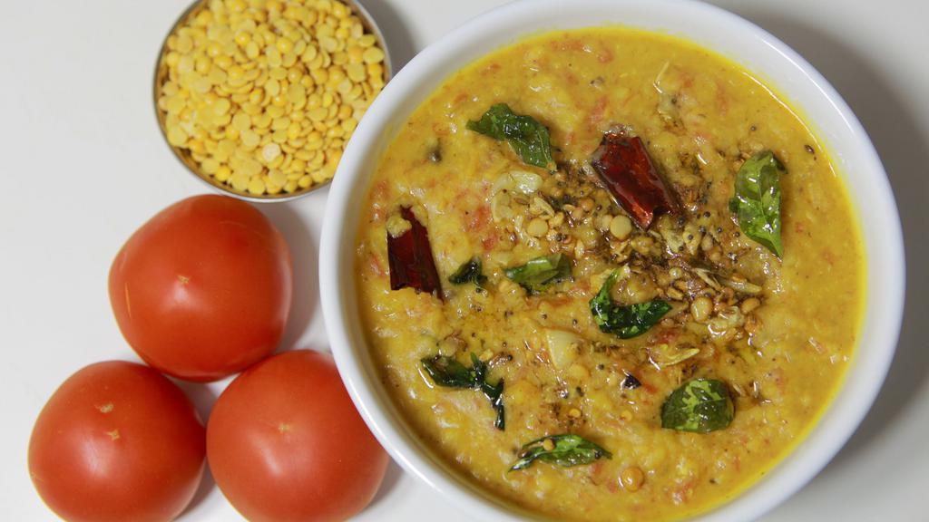 Tomato Dal - Vegan · A variation of dal tadka, with tomatoes south Indian style.
