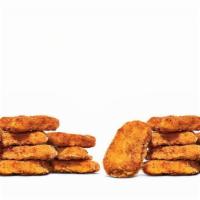 16Pc Chicken Nuggets · Bite-sized white meat chicken coated in crispy homestyle seasoned breading.
