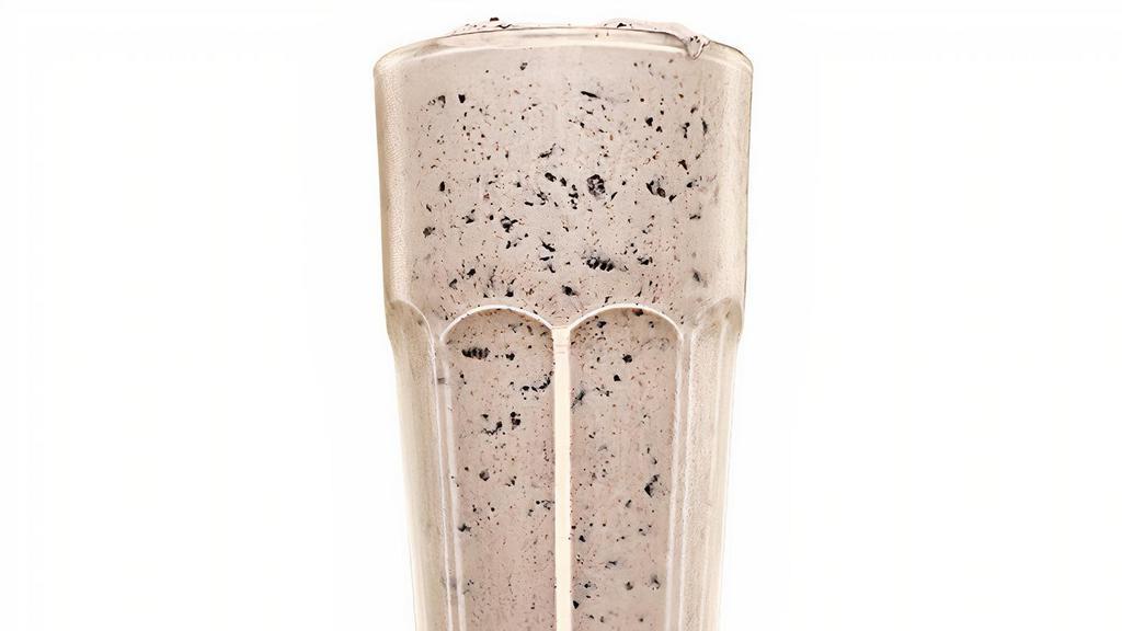 Classic Oreo® Shake · Creamy, vanilla soft serve mixed with OREO® cookie pieces and vanilla sauce. OREO® is a registered trademark of Mondelēz International group. Used under license.