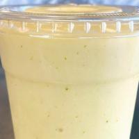 Bali Breeze Smoothie · Pineapple, coconut water, coconut milk, lemongrass, lime zest and a hint of agave.