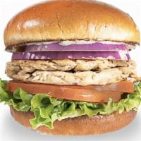 Turkey Burger · Double turkey patty burger. Served on toasted brioche bun. Choice of toppings.