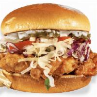 Southern Chicken · Choice of chicken preparation (grilled or crispy), coleslaw, buttermilk ranch, pickle, and C...