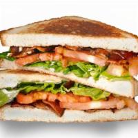 Blt · Bacon, mayonnaise, lettuce, tomato on country white bread
