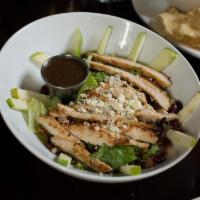 5Th Chopped Salad · Chopped blend of spring mix, romaine and iceberg, topped with grilled chicken, gorgonzola, s...