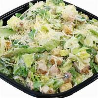 Chicken Caesar Salad Bowl · Chopped romaine lettuce, Caesar dressing,
croûtons & grilled chicken. Serves 8-12