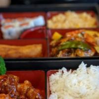 Bento Box · Consuming raw or undercooked meats, poultry, shellfish, or eggs may increase your risk of fo...
