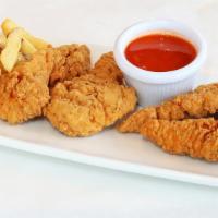 Chicken Fingers · with Fries