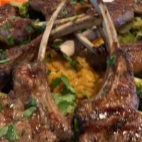 Beef & Chicken Skewers · Your choice of beef, chicken or both, marinated and grilled, skewered with veggies and serve...