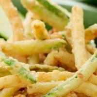 Zucchini Fries Basket · Crisp zucchini strips, served with our signature sauce