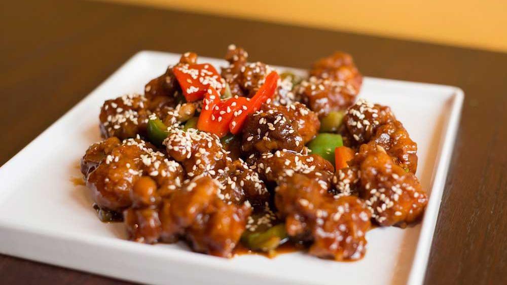 Sesame Chicken · Hot and spicy. poultry.