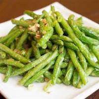 String Bean · Vegetarian. Choice of: Szechuan, dry chili, fresh garlic.