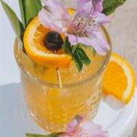 Mai Tai · house rum blend, spiced pineapple, orange shrub, orgeat (contains nuts), lime