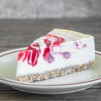 Strawberry Cheesecake · Slice. Classic cheesecake with a rich, dense, smooth, and creamy consistency topped with del...