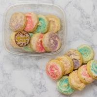 Petite Sprinkles Pack Of 8 · 8 petite vanilla shortbread cookies with our famous buttercream icing.