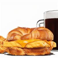 Egg & Cheese Croissan'Wich Meal · 