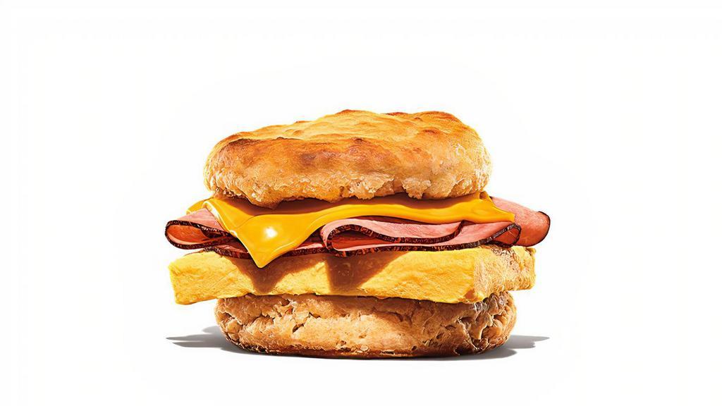 Ham, Egg & Cheese Biscuit · 