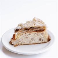 Baklava Cheesecake · Contains Nuts.
