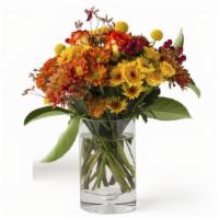 Debi Lilly Mixed Flower Arrangement  · Custom designed cut flowers in a vase.