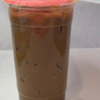 2012. Cafe L · Cafe Sua Da.  French pressed iced coffee with sweetened condensed milk. Large 24oz