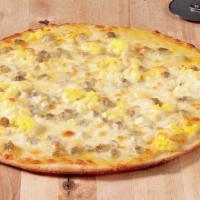 Breakfast Pizza (Hot)  · 350-570 cal. per slice/2080-2190 cal. per whole.