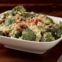 Broccoli Supreme · Broccoli florets blended with raisins, sunflower seeds, bacon bits & lightly coated with a s...