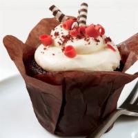Red Velvet Cupcake · Red velvet combines vanilla cake with just a touch of chocolate for a luscious cake. Cream c...