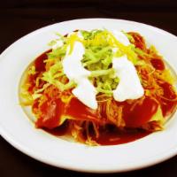 Two Enchilada With Cheese · 