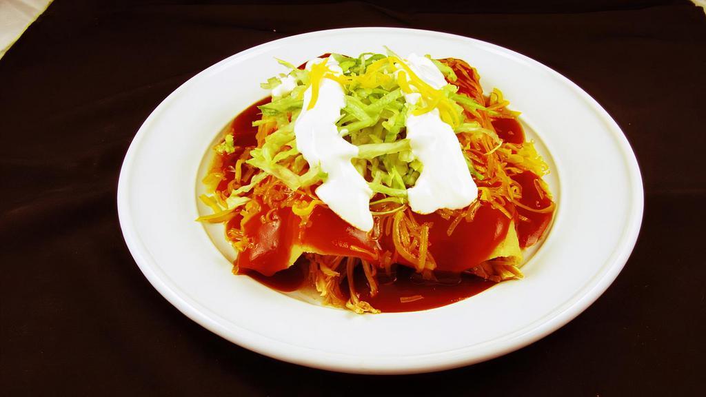 Two Enchilada With Beef · 