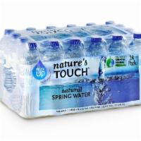 Nature'S Touch Water, 24Pk · 24-pack of 16.9oz Nature's Touch water bottles