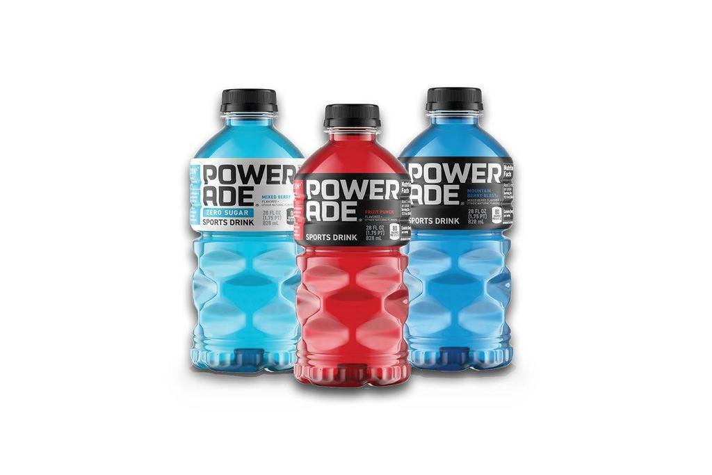 Powerade, 28Oz · Choose between a variety of 28oz Powerade and Powerade Zero products