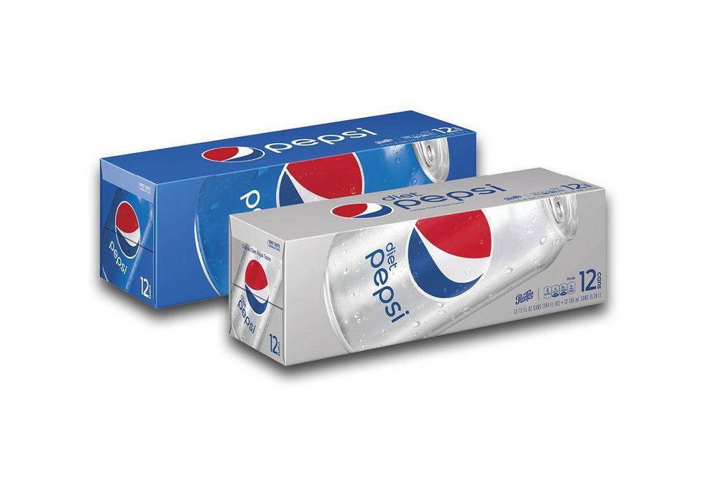 Pepsi Products, 12Pk · Choose between Pepsi, Diet Pepsi, Mtn Dew and Diet Mtn Dew