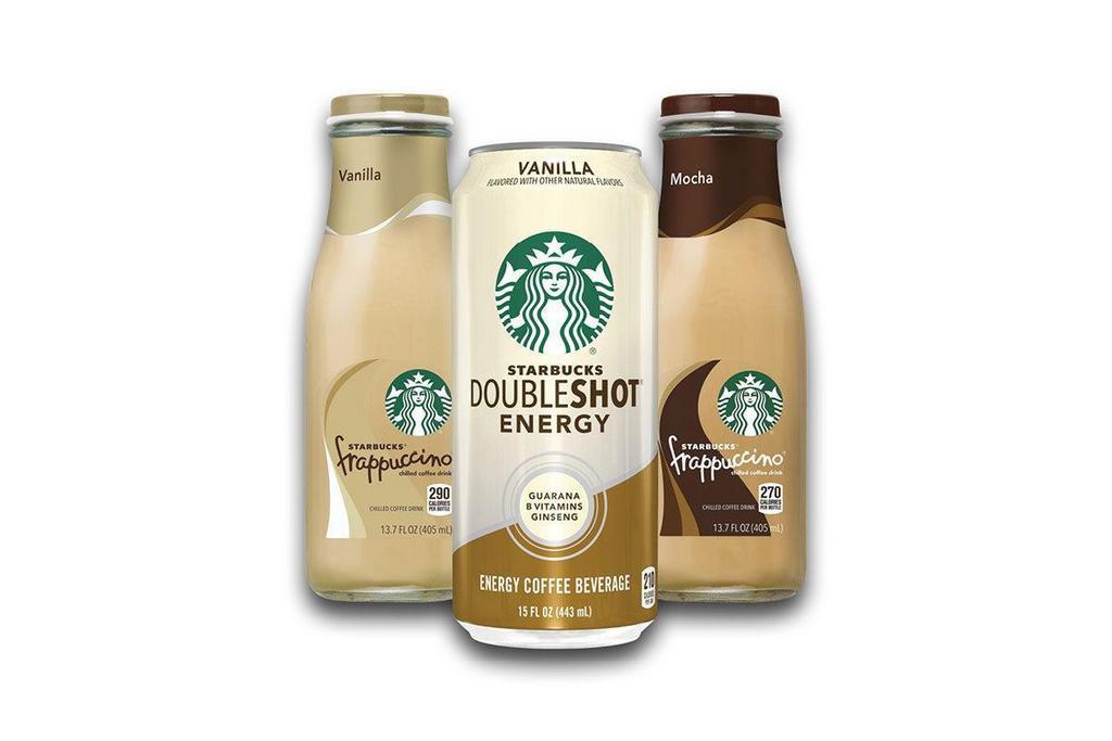 Starbucks · Choose between a variety of Starbucks beverages