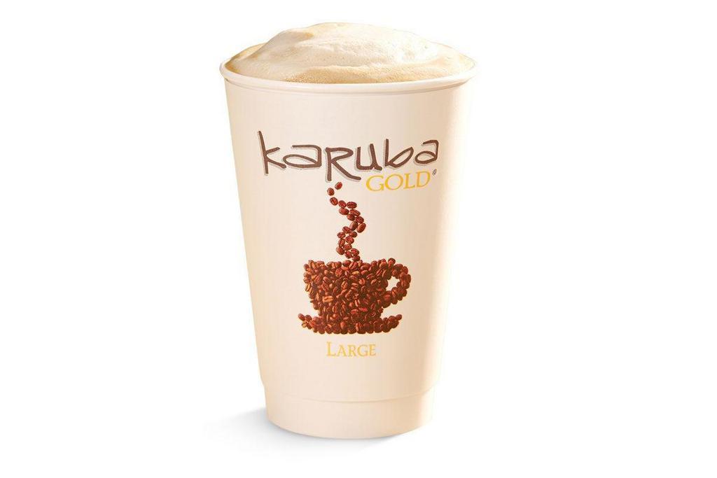 Karuba Gold · Choose between two sizes and seven flavors of Karuba Gold coffee