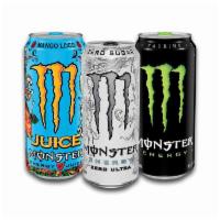 Monster Energy · Choose between a wide variety of Monster Energy drinks