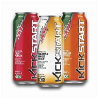 Mountain Dew Kickstart · Choose between a variety of 16oz Kickstart flavors