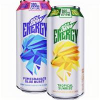 Mountain Dew Energy · Choose between a variety of 16oz Mountain Dew Energy flavors