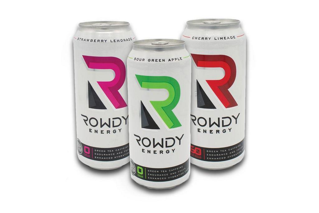 Rowdy Energy · Choose between a variety of 16oz Rowdy Energy Drink flavors