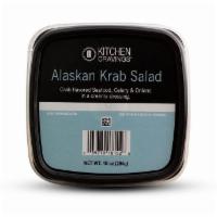 Alaskan Krab Salad 10Oz · Crab flavored Seafood, Celery and Onions in a creamy dressing