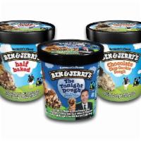 Ben & Jerrys · Choose from a variety of Ben & Jerry's flavors