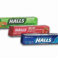 Halls · Choose from a variety of Halls flavors