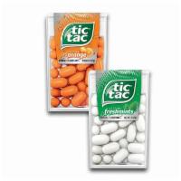 Tic Tac · Choose between Orange and Freshmint