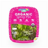 Superior Fresh Organic Spring Mix · 4 oz. container of Superior Fresh Organic Spring Mix