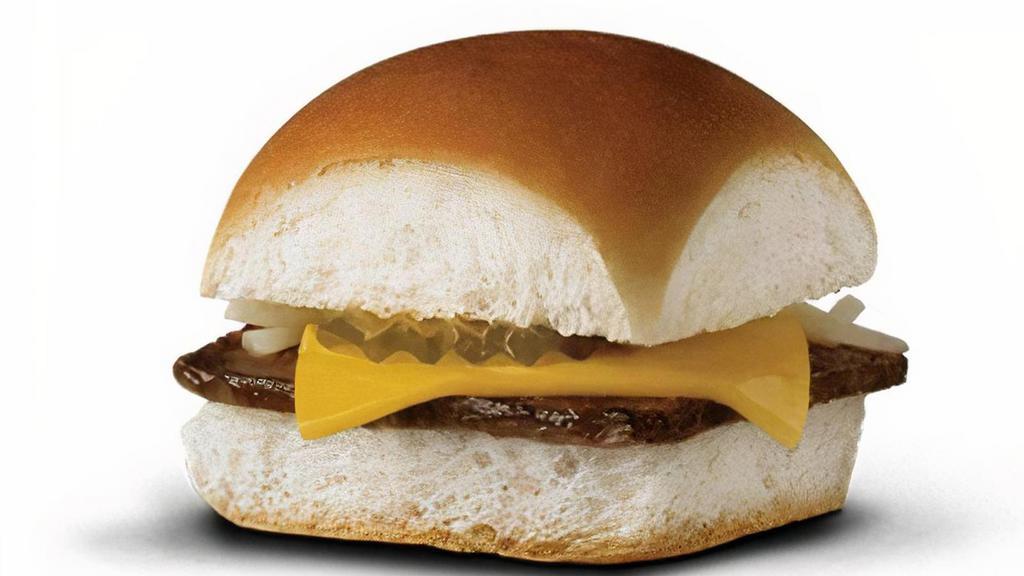 Cheese Slider Cal 170-180 · Our Original Sliders, made with 100% beef, steamed grilled on a bed of onions and topped with a slice of American, Jalapeno, or Cheddar cheese.