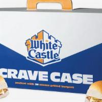 Crave Case With Cheese Cal 5100-5400 · 30 Original Sliders, made with 100% beef, topped with cheese.