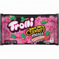 Trolli Sour Brite Crawlers Minis Watermelon Gummi Candy · 2 Oz